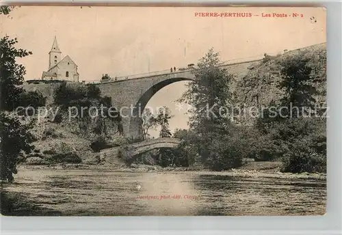 AK / Ansichtskarte Pierre Pertuis Les Ponts Eglise Kat. Pierre Pertuis