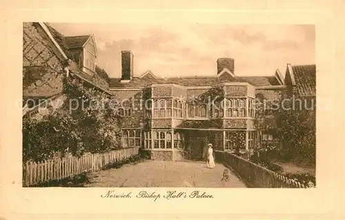 AK / Ansichtskarte Norwich UK Bishop Halls Palace Tucks Postcard Kat. Norwich