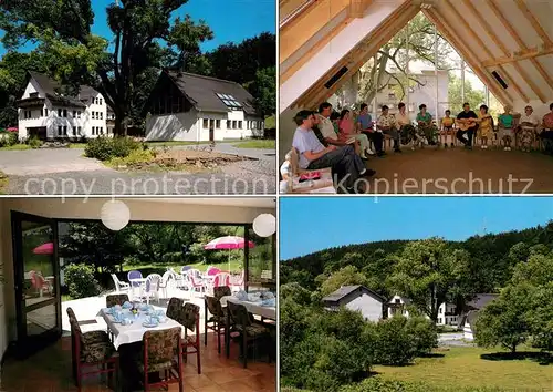 AK / Ansichtskarte Friedrichroda Haus der Stille Konferenzraum Terrasse Kat. Friedrichroda