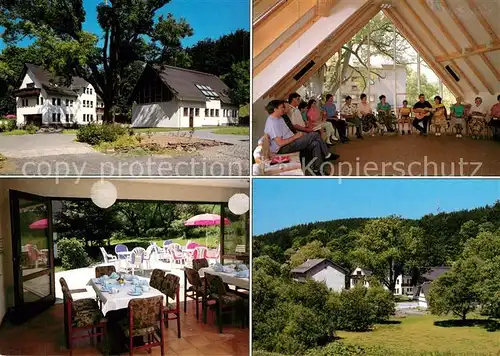 AK / Ansichtskarte Friedrichroda Haus der Stille Gebetsraum Terrasse Kat. Friedrichroda