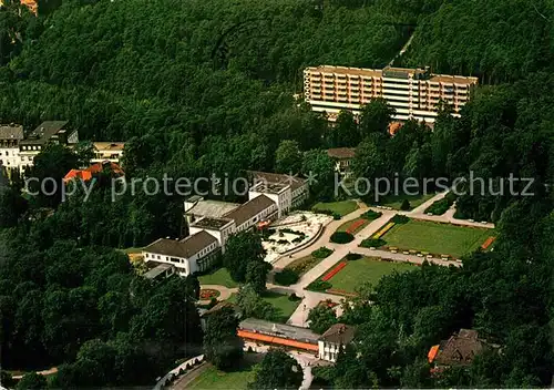 AK / Ansichtskarte Bad Lippspringe Klinik Martinus Quelle Fliegeraufnahme Kat. Bad Lippspringe