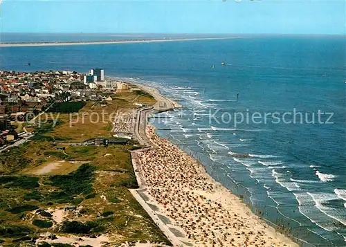 AK / Ansichtskarte Norderney Nordseebad Nordstrand Fliegeraufnahme Kat. Norderney