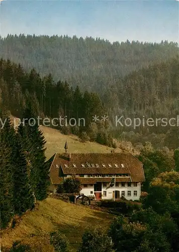 AK / Ansichtskarte Grafenhausen Schwarzwald VdH Erholungsheim Haus Heimkehrerdank Schuechtmuehle Kat. Grafenhausen