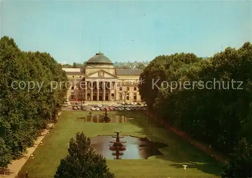 AK / Ansichtskarte Wiesbaden Kurhaus Kat. Wiesbaden