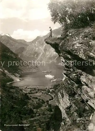 AK / Ansichtskarte Geiranger Flydarsjuvet Kat. Norwegen