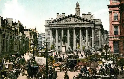 AK / Ansichtskarte London The Royal Exchange Kat. City of London