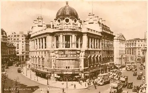 AK / Ansichtskarte London Gaiety Theatre Strand Kat. City of London