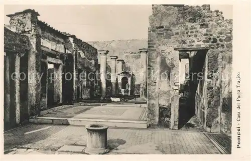 AK / Ansichtskarte Pompei Casa del Porta Tragico