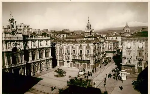 AK / Ansichtskarte Catania Piazza Universita via Etna Kat. Catania