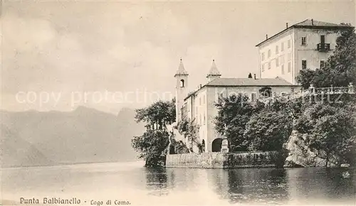 AK / Ansichtskarte Lago di Como Punta Balbianello Kat. Italien