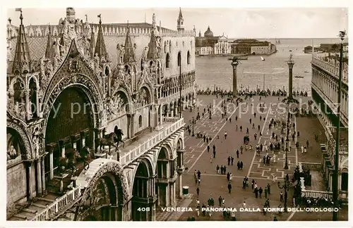 AK / Ansichtskarte Venezia Venedig Panorama Torre dell Orologio Kat. 