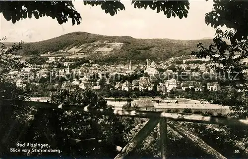 AK / Ansichtskarte Kissingen Bad Blick vom Stationsberg Kat. Bad Kissingen