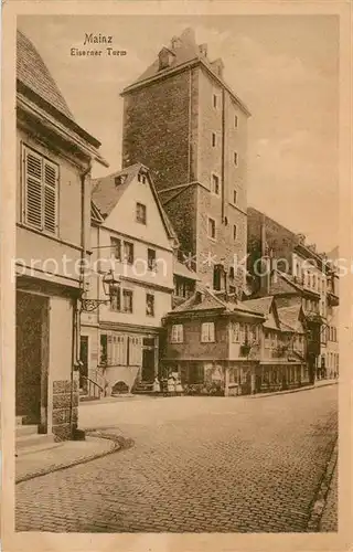 AK / Ansichtskarte Mainz Rhein Eiserner Turm