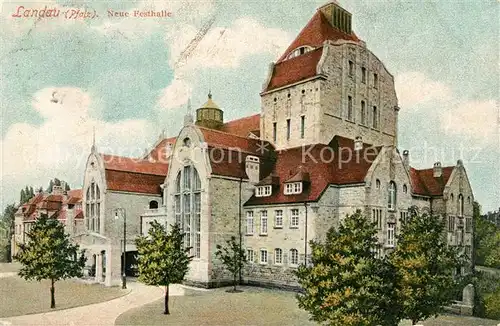 AK / Ansichtskarte Landau Pfalz Neue Festhalle Kat. Landau in der Pfalz