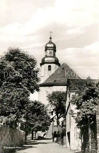 AK / Ansichtskarte Simmern Hunsrueck Stephanskirche Kat. Simmern  Hunsrueck