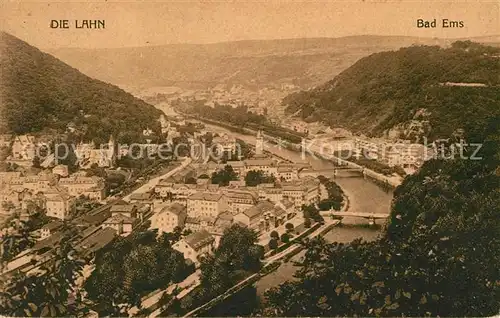 AK / Ansichtskarte Bad Ems Panorama Lahn Kat. Bad Ems