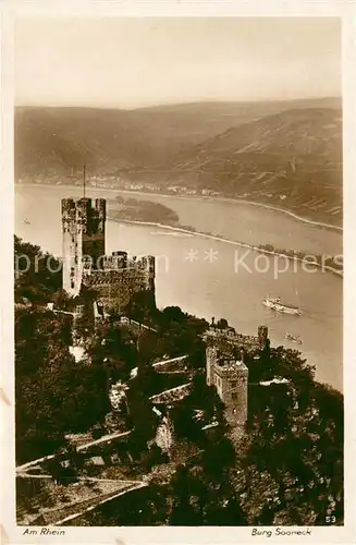 AK / Ansichtskarte Niederheimbach Bingen Burg Sooneck Kat. Niederheimbach Rhein