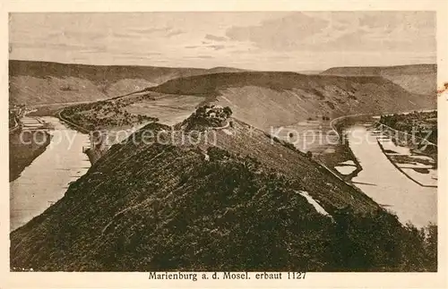 AK / Ansichtskarte Marienburg Mosel Panorama Kat. Puenderich