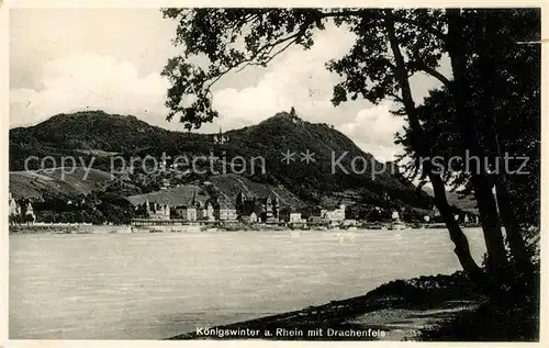 AK / Ansichtskarte Koenigswinter Burg Drachenfels Kat. Koenigswinter