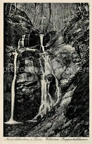 AK / Ansichtskarte Niederlahnstein Ruppertzklamm Kat. Lahnstein