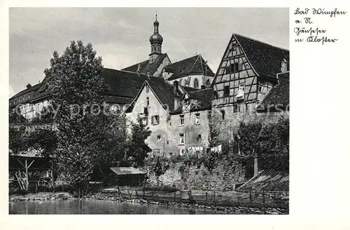 AK / Ansichtskarte Wimpfen GaenseseeKloster Kat. Bad Wimpfen