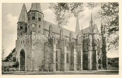 AK / Ansichtskarte Wimpfen Stiftskirche Kat. Bad Wimpfen