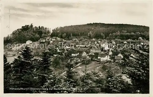 AK / Ansichtskarte Ebersteinburg Panorama Kat. Baden Baden