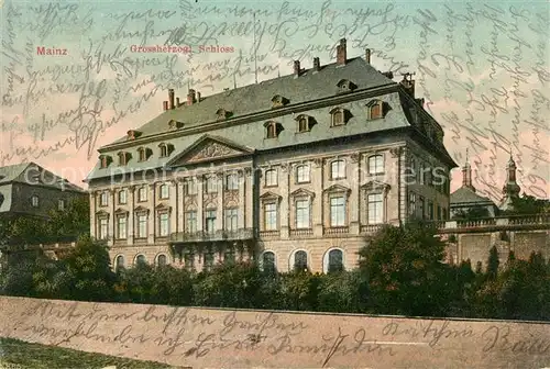 AK / Ansichtskarte Mainz Rhein Grossherzogliches Schloss