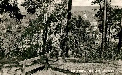 AK / Ansichtskarte Bad Buckow Maerkische Schweiz Blick vom Luisenberg Kat. Buckow Maerkische Schweiz