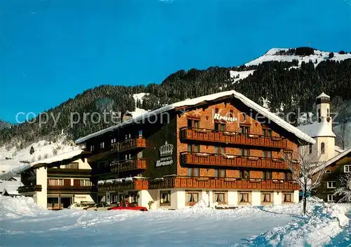 AK / Ansichtskarte Schoppernau Vorarlberg Sporthotel Krone Kat. Schoppernau