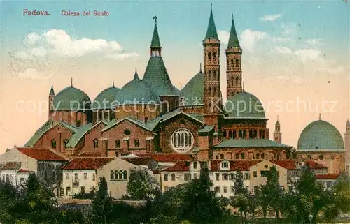 AK / Ansichtskarte Padova Chiesa del Santo Kat. Padova