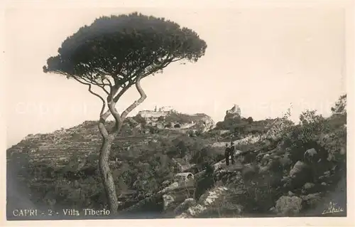 AK / Ansichtskarte Capri Villa Tiberio Kat. Golfo di Napoli