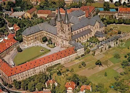 AK / Ansichtskarte Bamberg Kloster Michaelsberg Fliegeraufnahme Kat. Bamberg