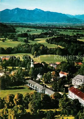 AK / Ansichtskarte Bad Heilbrunn Kurfuerstin Adelheid Jodquelle Fliegeraufnahme Kat. Bad Heilbrunn