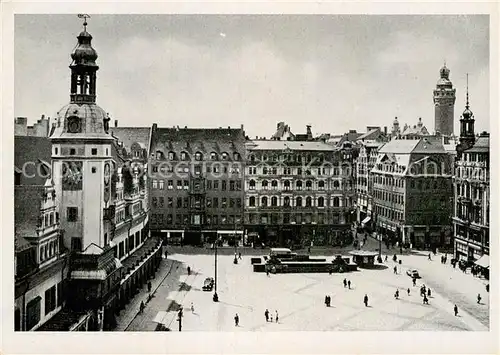 AK / Ansichtskarte Leipzig Markt Kat. Leipzig