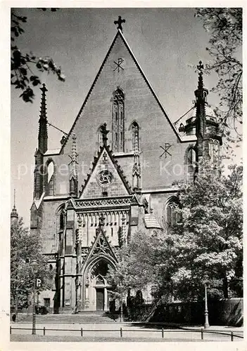 AK / Ansichtskarte Leipzig Thomaskirche Portal Kat. Leipzig