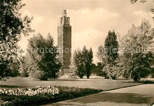 AK / Ansichtskarte Magdeburg Aussichtsturm Kulturpark Rotehorn Kat. Magdeburg