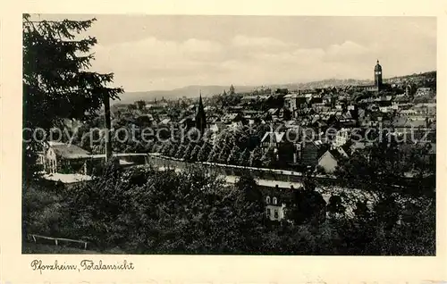 AK / Ansichtskarte Pforzheim Totalansicht Kat. Pforzheim