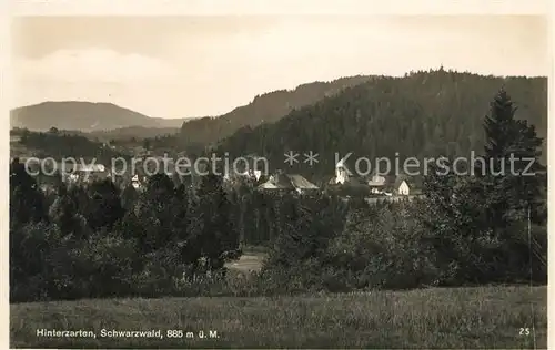 AK / Ansichtskarte Hinterzarten Panorama Kurort im Schwarzwald Kat. Hinterzarten