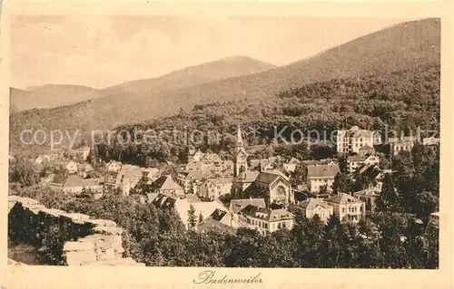 AK / Ansichtskarte Badenweiler Panorama Kat. Badenweiler