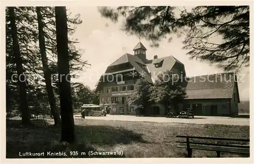 AK / Ansichtskarte Kniebis Freudenstadt Hotel Kurhaus Lamm  Kat. Freudenstadt