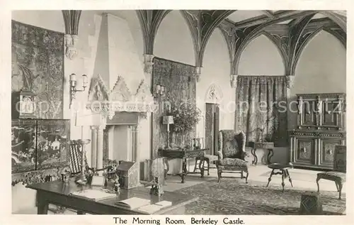 AK / Ansichtskarte Berkeley Castle Morning Room Kat. Stroud