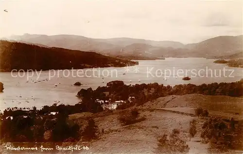 AK / Ansichtskarte Windermere Bowness South Lakeland Panorama Kat. South Lakeland