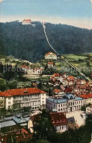 AK / Ansichtskarte Wildbad Schwarzwald Sommerberg Bergbahn Kat. Bad Wildbad