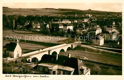 AK / Ansichtskarte Mergentheim Bad Panorama Bruecke Kat. Bad Mergentheim