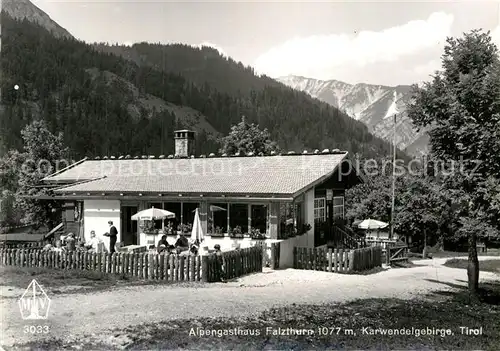 AK / Ansichtskarte Eben Achensee Alpengasthaus Falzthurn Kat. Eben am Achensee