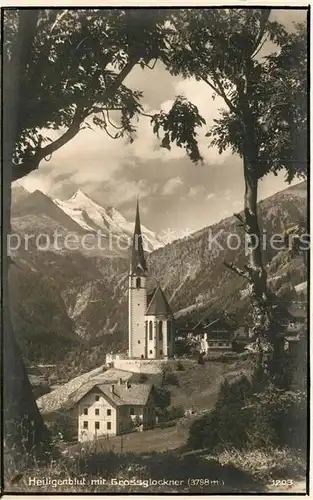 AK / Ansichtskarte Heiligenblut Kaernten mit Grossglockner Kat. Heiligenblut