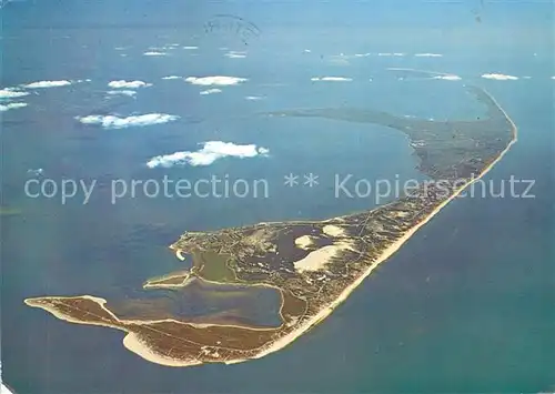 AK / Ansichtskarte Sylt Fliegeraufnahme Kat. Sylt Ost