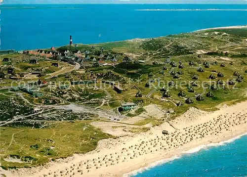 AK / Ansichtskarte Hoernum Sylt Fliegeraufnahme Kat. Hoernum (Sylt)