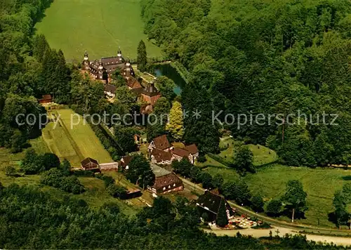 AK / Ansichtskarte Krottorf Oschersleben Schloss Krottorf Hotel Restaurant Cafe Fliegeraufnahme Kat. Groeningen Oschersleben